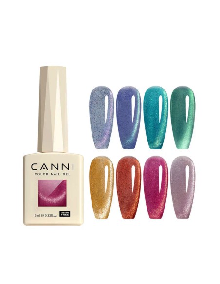 Esmalte Permanente Galaxy Gaze Series Hema Tpo Free 9ml Canni