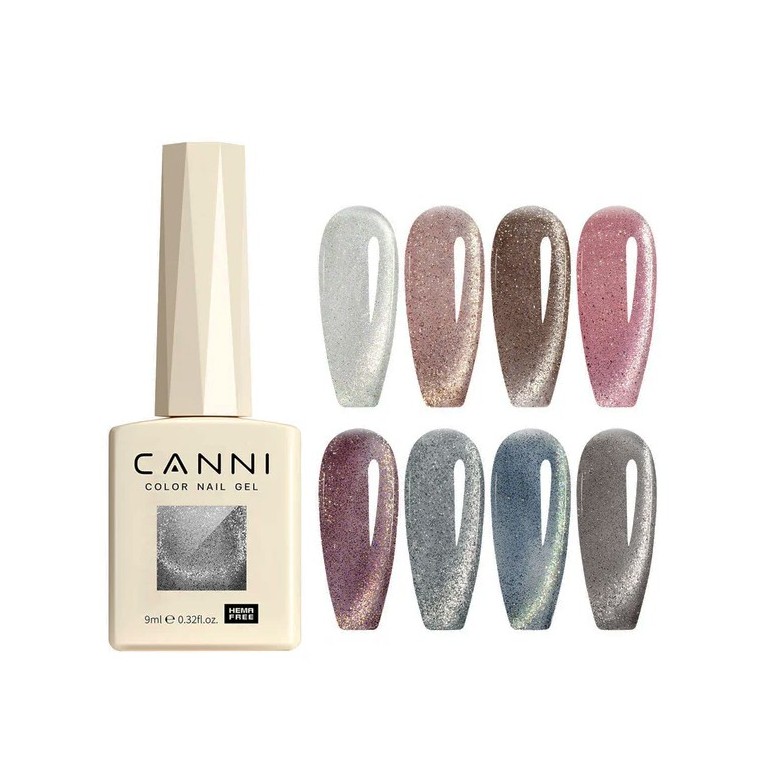Esmalte Permanente Iridescent Dream Series Hema Tpo Free 9ml Canni