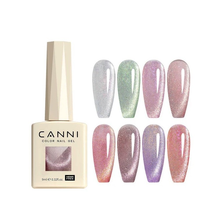 Esmalte Permanente Pink Planet Cat Eye Series Hema Tpo Free 9ml Canni