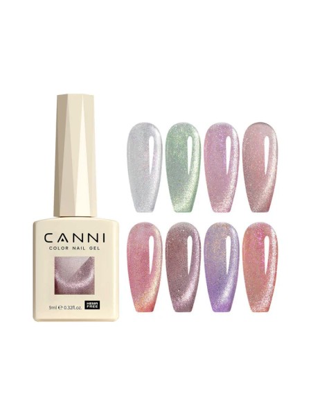Esmalte Permanente Pink Planet Cat Eye Series Hema Tpo Free 9ml Canni