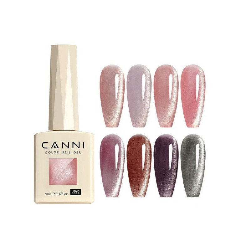 Esmalte Permanente Shimmer Velvet Series Hema Tpo Free 9ml Canni