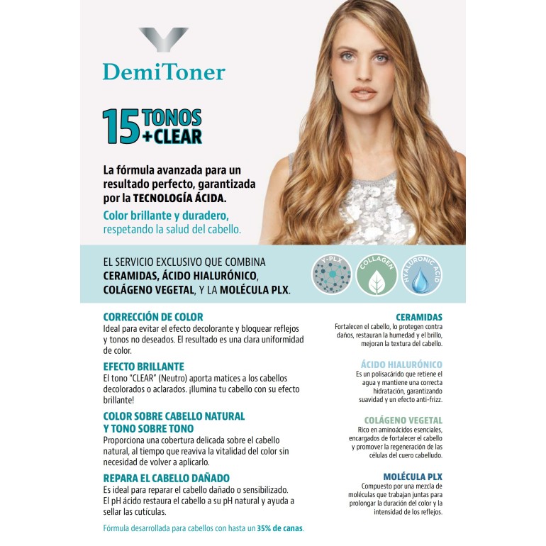 DemiToner coloración Acida 100ml YoungTintes ProfesionalesYOUNG DemiToner coloración Acida 100ml YoungTintes ProfesionalesYOUNG