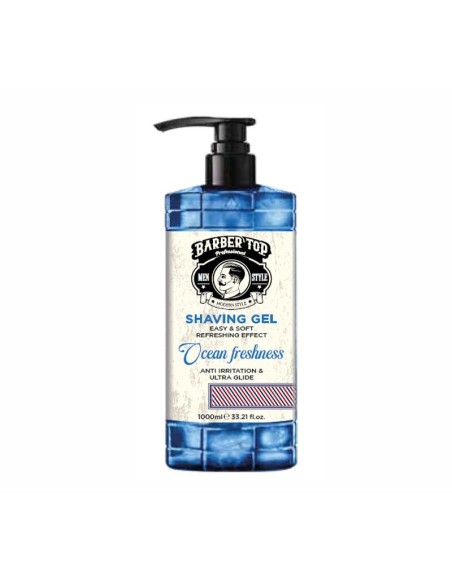 Gel Afeitado Ocean Freshess 1000 ml Barber TopBarber Top Professional