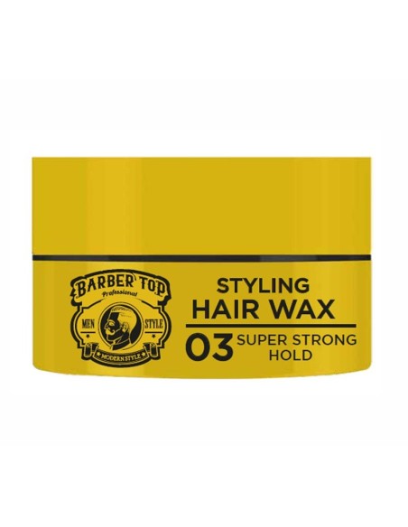 Cera 03 Fijación Fuerte 150 ml Barber TopCeras Profesionales de peinado