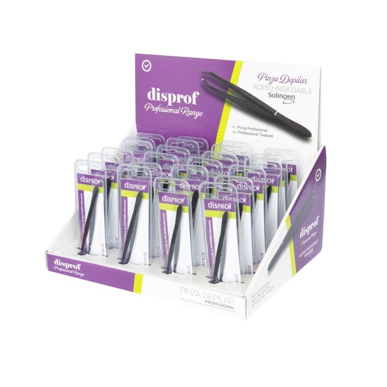 Pinza Depilar Negra Punta Cangrejo 9 cm DisprofUtensilios Pinza Depilar Negra Punta Cangrejo 9 cm DisprofUtensilios