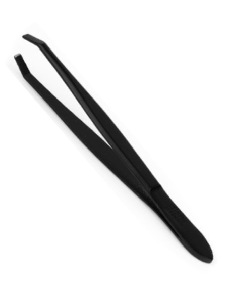 Pinza Depilar Negra Punta Cangrejo 9 cm DisprofUtensilios