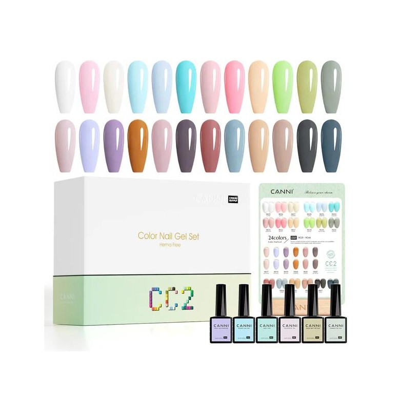 Kit 30 Esmaltes CC2 Hema Tpo Free Canni Kit 30 Esmaltes CC2 Hema Tpo Free Canni