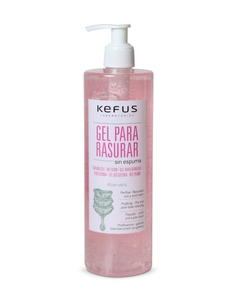 Gel Rasurado sin Espuma 500 ml Kefus