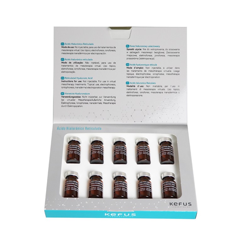 Viales Ácido Hialurónico 10 unidades 5 ml KefusCremas Faciales