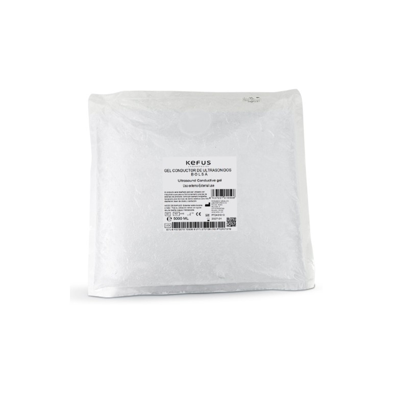 Gel Conductor Ultrasonidos 5000 ml Bolsa KefusDepilación