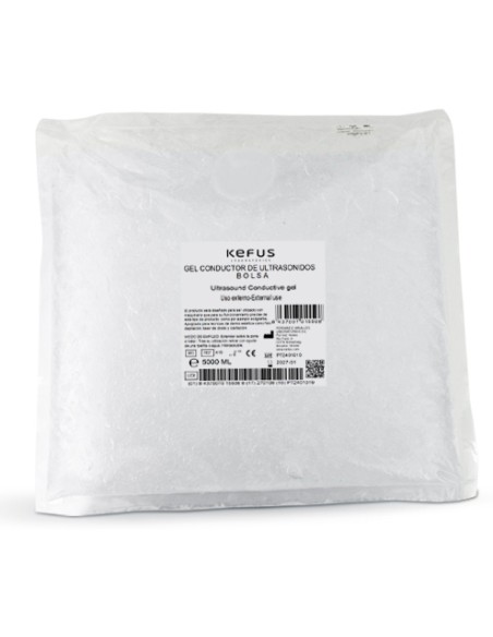 Gel Conductor Ultrasonidos 5000 ml Bolsa KefusDepilación