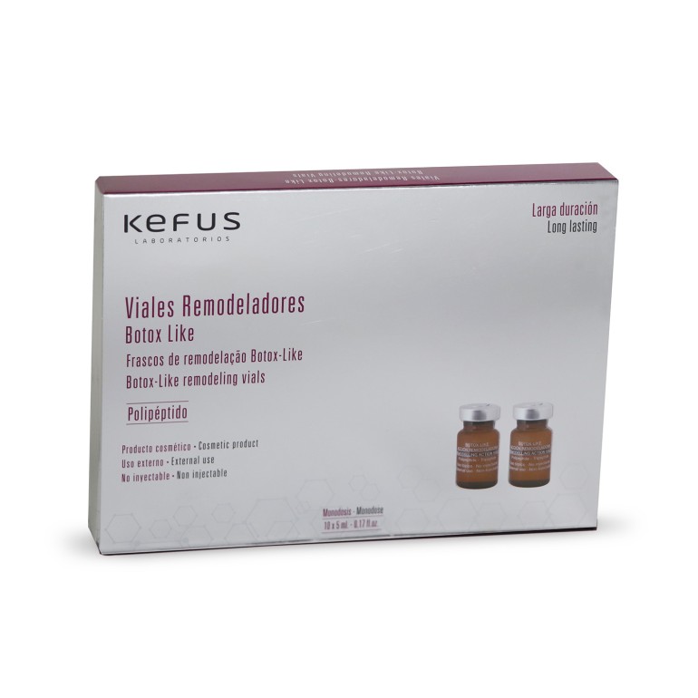 Viales Remodeladores 10 unidades 5 ml KefusCremas Faciales