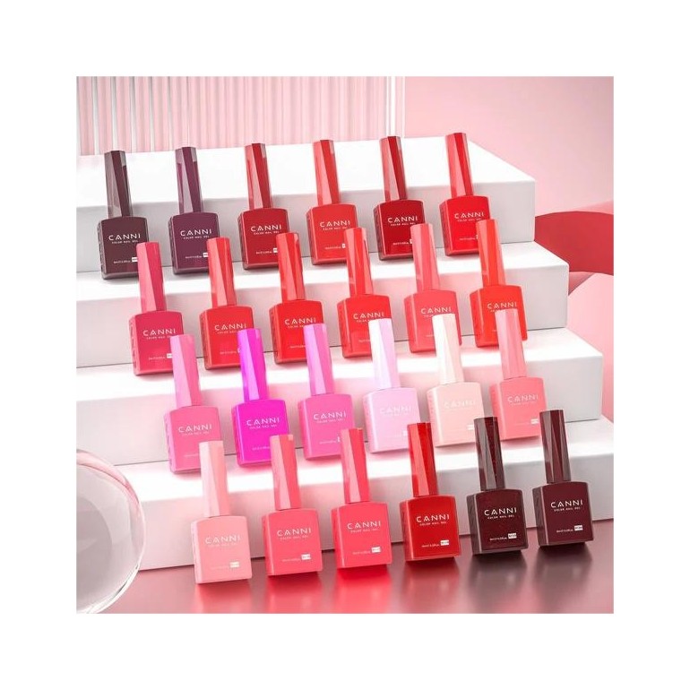 Kit 30 Esmaltes CC5 Hema Tpo Free CanniEsmaltes Permanentes UñasCANNI