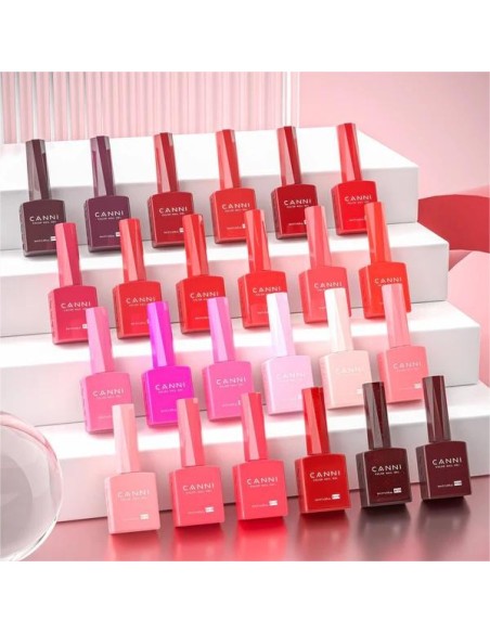 Kit 30 Esmaltes CC5 Hema Tpo Free CanniEsmaltes Permanentes UñasCANNI