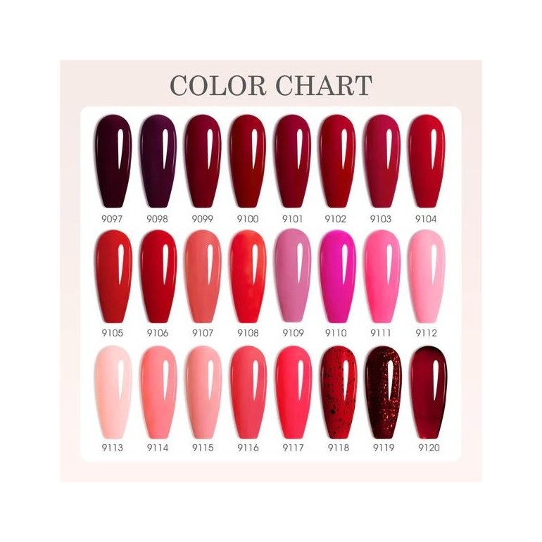 Kit 30 Esmaltes CC5 Hema Tpo Free CanniEsmaltes Permanentes UñasCANNI