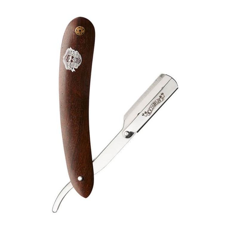 Navaja de Afeitado Mango Madera Captain Cook EurostilTijeras y NavajasTodoBelleza.pro