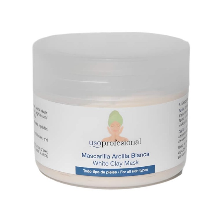 Mascarilla Arcilla Blanca 250 ml Uso ProfesionalCremas FacialesTodoBelleza.pro