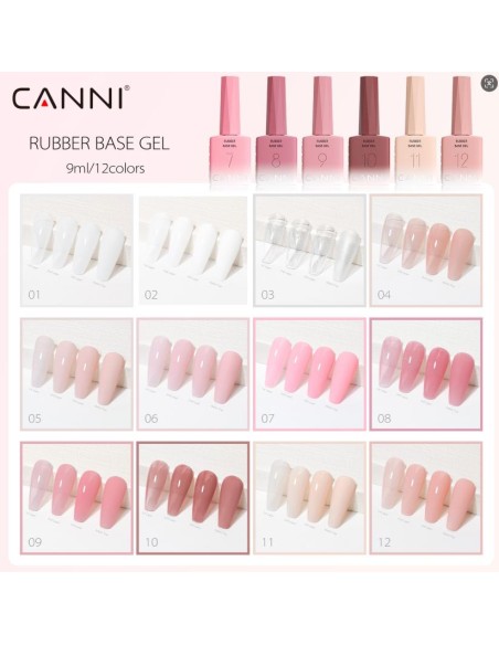 Rubber Base Gel Hema  Tpo Free 9 ml CanniUñasTodoBelleza.pro