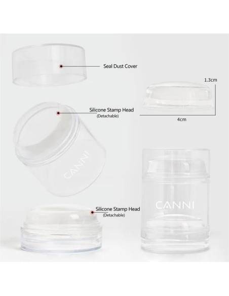 Sello Estampador Stamping CanniUñasTodoBelleza.pro