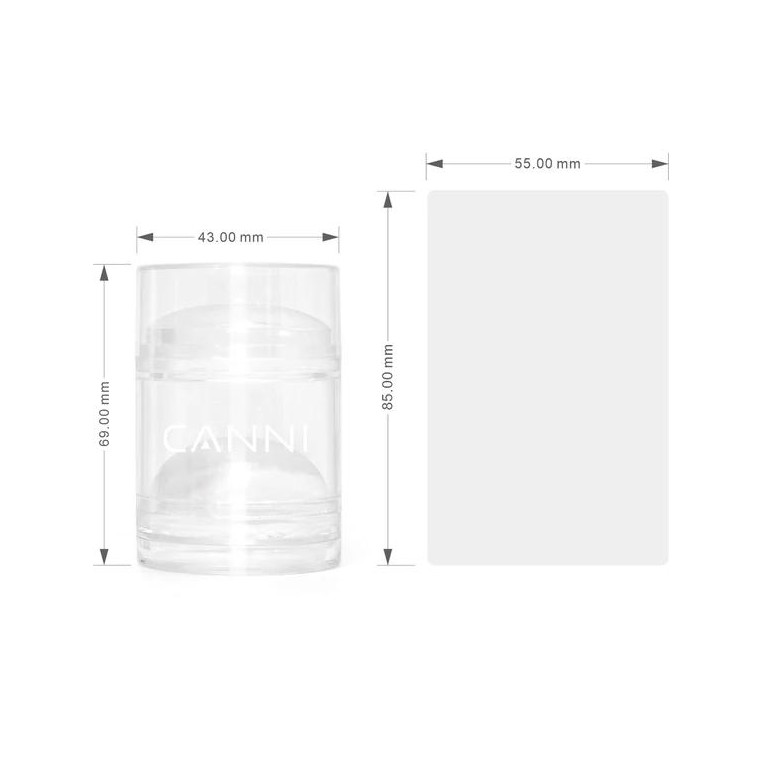 Sello Estampador Stamping CanniUñasTodoBelleza.pro