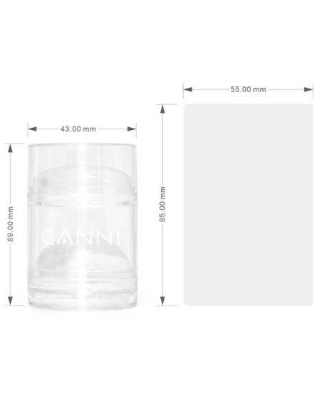 Sello Estampador Stamping CanniUñasTodoBelleza.pro