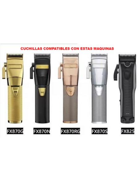 Cuchillas Recambio Compatibles Babyliss fx870Accesorios y RepuestosTodoBelleza.pro