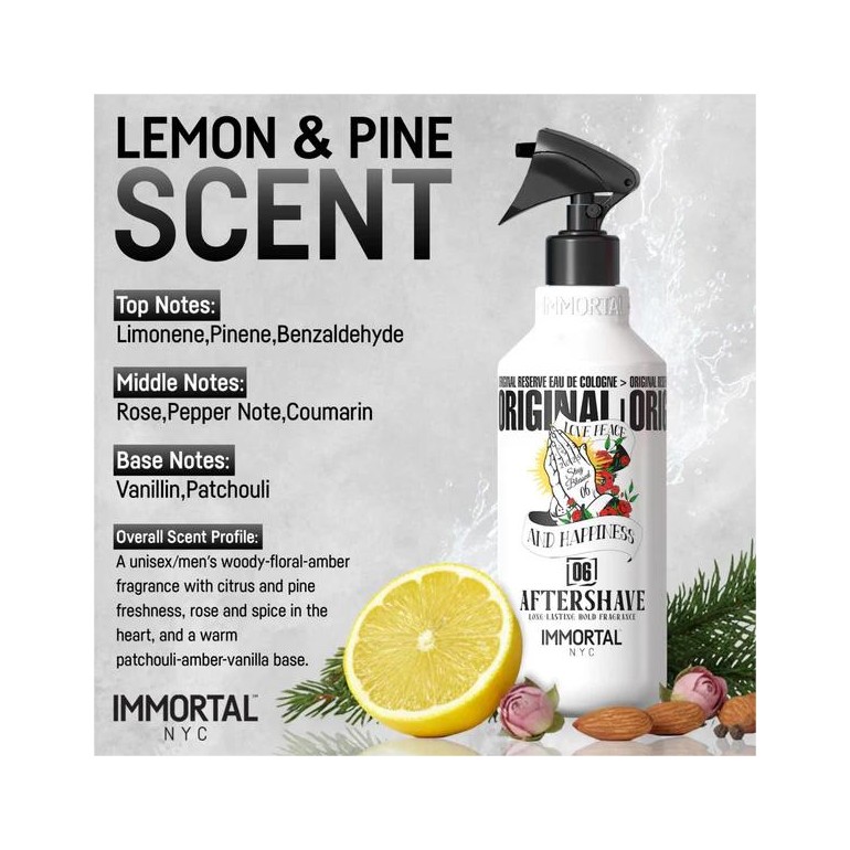 Colonia Stay Blessed 06 Aftershave 500 ml Immortal NYCColoniasTodoBelleza.pro