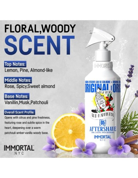 Colonia Stay Blessed 05 Aftershave 500 ml Immortal NYCColoniasTodoBelleza.pro