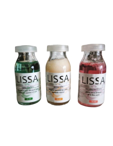 Kit 3 Ampollas Cronograma Capilar Lissa