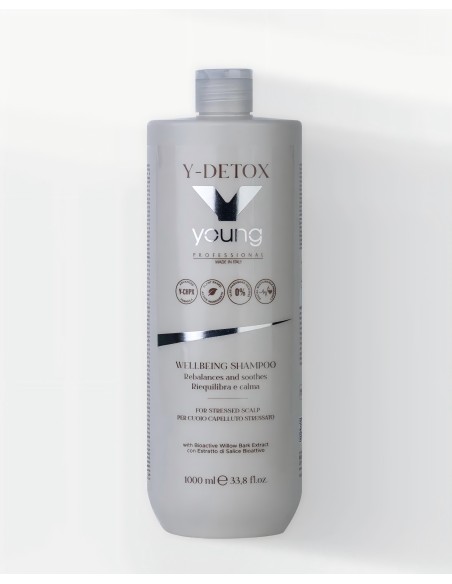 Champú Y-Detox Wellbeing  Bienestar 1000 ml Young ProfessionalChampús de peluqueríaTodoBelleza.pro