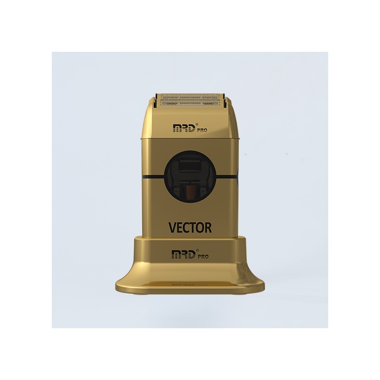 Máquina Afeitadora Shaver Vector Foil Oro MRD PROShaver Afeitadoras ProfesionalesTodoBelleza.pro