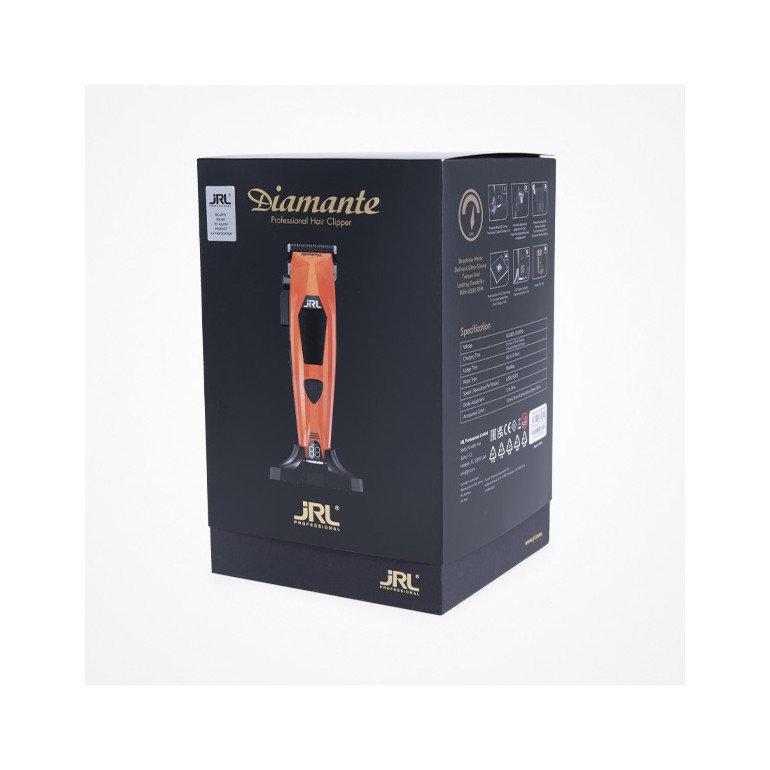 Maquina Corte Clipper Diamante Naranja JRLMáquinas Clipper Cortapelo ProfesionalTodoBelleza.pro