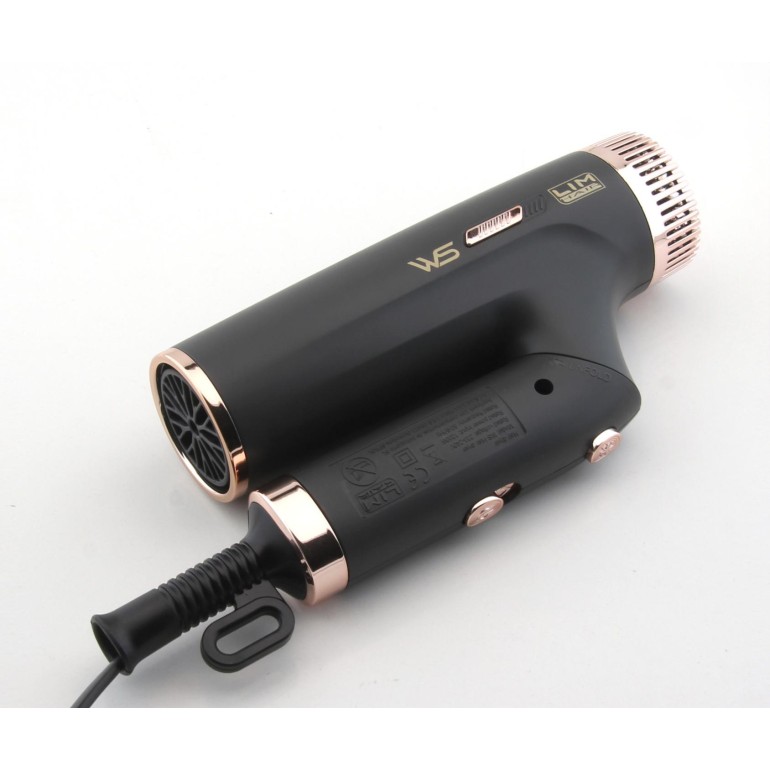 Secador Compacto Plegable WS Black Rose Lim HairSecadoresTodoBelleza.pro