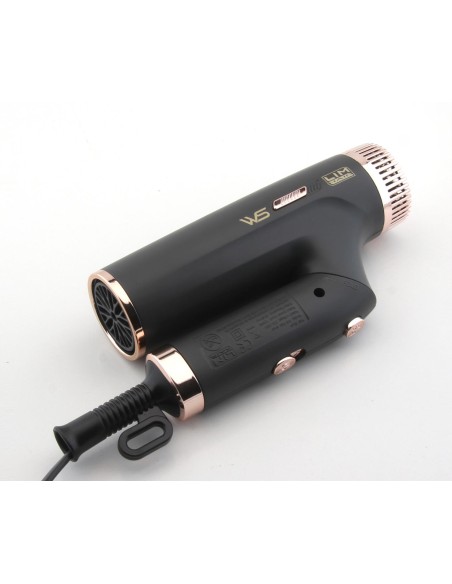 Secador Compacto Plegable WS Black Rose Lim HairSecadoresTodoBelleza.pro