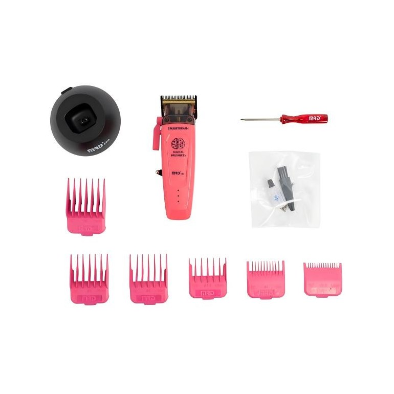 Maquina Corte Clipper Smart Brain Rosa MRDMáquinas Clipper Cortapelo ProfesionalTodoBelleza.pro
