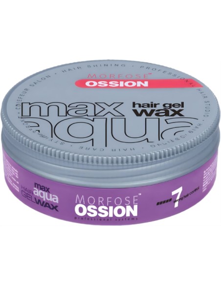 Cera Brillo Nº7 Max Aqua Hair Gel 175 ml OssionGominas y Ceras de FijaciónTodoBelleza.pro