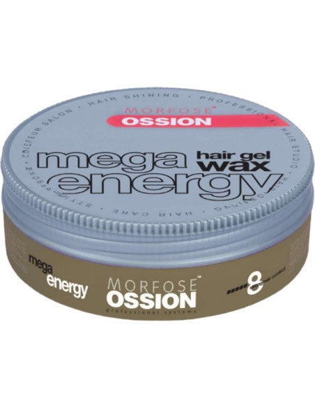 Cera Brillo Nº8 Mega Energy Hair Gel 175 ml OssionGominas y Ceras de FijaciónTodoBelleza.pro