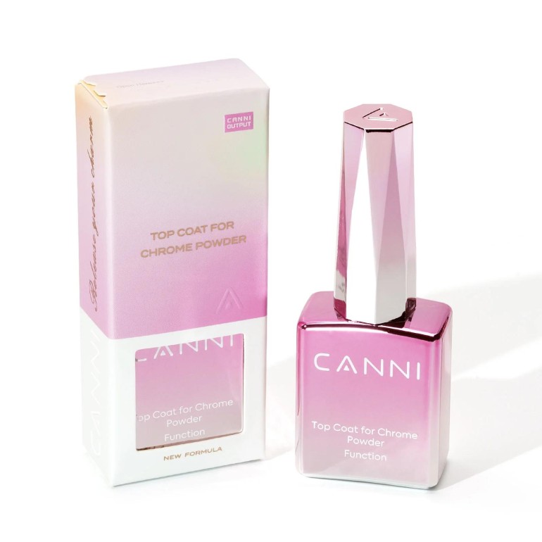 Top Coat Polvo Espejo 9 ml Canni