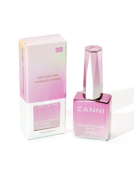 Top Coat Polvo Espejo 9 ml Canni