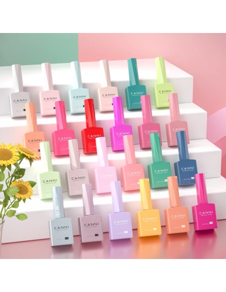 Kit 30 Esmaltes CC8 Hema Tpo Free CanniEsmaltes Permanentes UñasTodoBelleza.pro