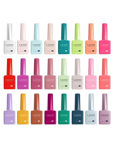 Kit 30 Esmaltes CC8 Hema Tpo Free CanniEsmaltes Permanentes UñasTodoBelleza.pro