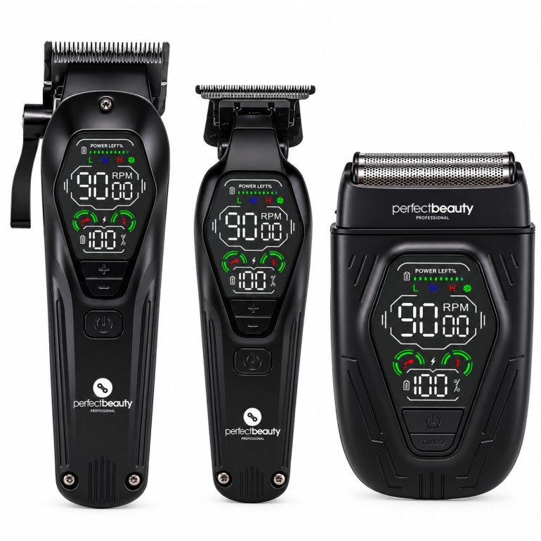 Pack Helion Perfect Beauty AI con Clipper Trimmer y Razor