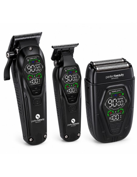 Pack Helion Perfect Beauty AI – Clipper + Trimmer + Razor