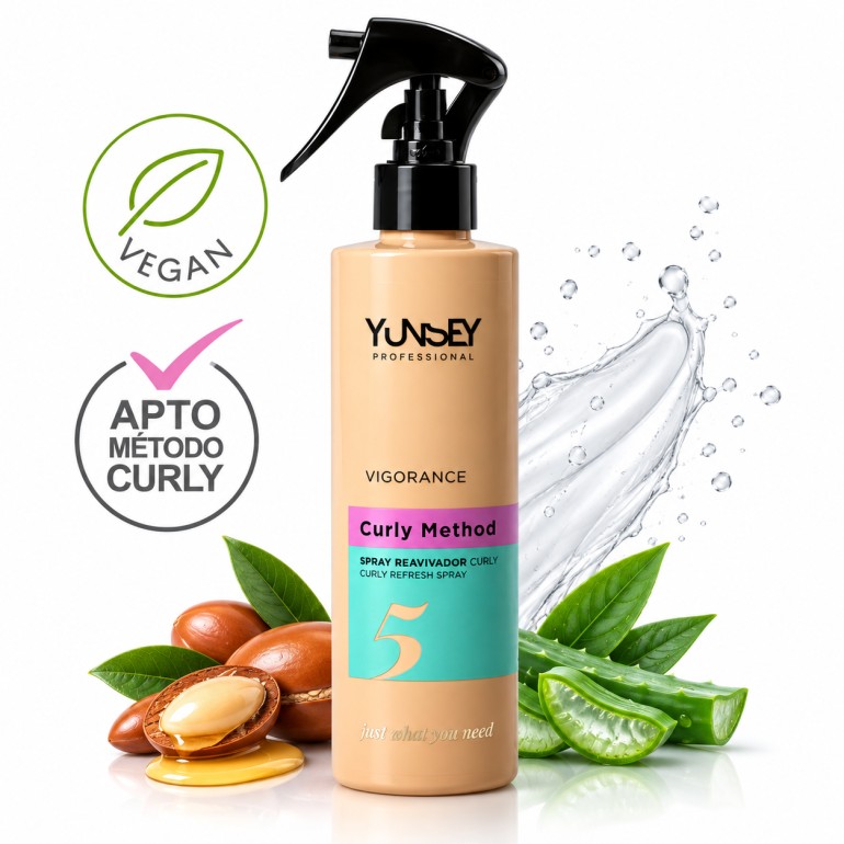Spray Refresh Curly Method Yunsey 275 ml