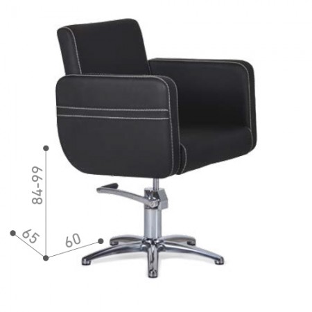 SILLÓN TOCADOR HERMO PIE ESTRELLA