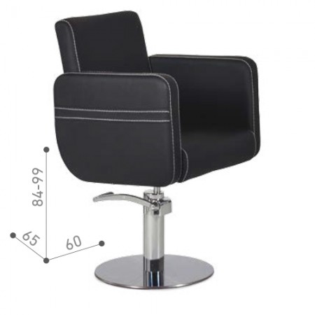 SILLÓN TOCADOR HERMO PIE REDONDO