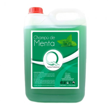 Champú Garrafa Menta 5 Litros Qmen