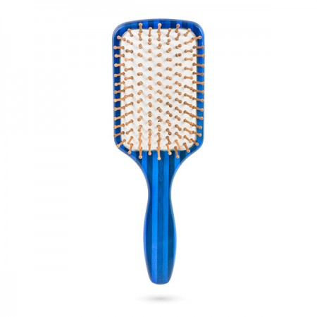 CEPILLO RAQUETA STRIPED TIMBER BLUE