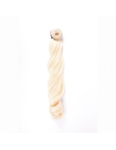 Coleta rizada sintético...