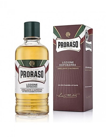 LOCIÓN AFTERSHAVE RED LINE PRORASO 400 ML